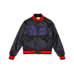 Nike x Space Jam: Naujas &bdquo;Legacy Tune Squad&ldquo; varsity striukė (Azijos dydis) Juoda/Balta/Concord Vyri&scaron;ki vir&scaron;utiniai drabužiai DJ3892-010 L
