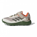 Disney x adidas Terrex Agravic Flow K Mikės Pūkuotuko - Wonder Beige Vaikų sportbačiai Cream Olive-Strata Semi-Impact-Orange ID3446 37⅓
