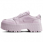 Air Jordan 1 Low Brooklyn Doll Moteri&scaron;ki sportbačiai Violetiniai Metaliniai-Sidabriniai HF3184-500 38