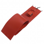 Naftos statinės &scaron;ildytuvas Silikoninė spyruoklinė termostatinė statinės juosta &Scaron;ildymo kilimėlis gamyklai pramoninis 1500W 200L