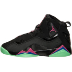 Jordan Air 7 True Flight Madingi Universalūs Patvarūs Auk&scaron;takulniai Vaikams Krep&scaron;inio Batai Vaikams Sportbačiai Juodi 342774-039 38