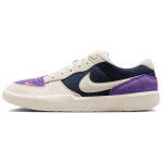 Nike SB Force 58 Atsparūs trinčiai Kvėpuojantys žemi Slidinėjimo bateliai Vyri&scaron;ki Smėlio spalvos Violetiniai Slidinėjimo bateliai DV5477-403 44