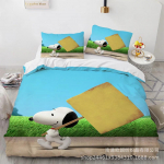 Snoopy mielas spaudinys patalynės komplektai antklodė lovos uždangalas užvalkalas pagalvės užvalkalas 2-3 dalių komplektai vaikams suaugusiems namų dekoras US Twin173x218cm