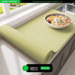 Silikoninis kar&scaron;čiui atsparus, apsaugantis nuo nusiplikymo kilimėlis viryklei - Vandeniui atsparus, atsparus aliejui, pjaustomas, pastorintas stalo apsaugas 70*140 cm