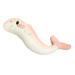 Pliu&scaron;inė banginio kūno pagalvė languota gydomoji pagalvė nuo streso ilga apkabinama pagalvė miegantiems ant &scaron;ono ir apkabinimams 110cm B