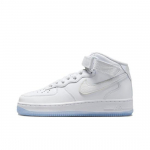 Nike Moteri&scaron;ki Air Force 1 Mid White Ice Reptile FN4274-100 EU 36.5 balta
