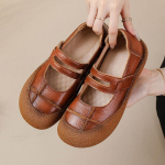 Nauji romėni&scaron;ki valties batai moteri&scaron;ki karvės odiniai tinginiai batai Moteris Mary Jane Loafers platūs rudeniniai vairavimo batai moteri&scaron;ki butai CN 37
