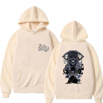 Solo lygiava Manga Sung Jin Woo Hoodie Vyri&scaron;ki Moteri&scaron;ki Didelio dydžio Hip Hop megztiniai ilgomis rankovėmis Patogūs vilnoniai &scaron;ilti gatvės drabužiai 3XL
