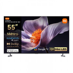 TV QLED - XIAOMI - S Pro Mini LED 55 - 4K UHD - 1700 nitų - Dolby Vision & Atmos