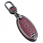 ontto i&scaron;maniojo rakto dėklas, rakto apdangalas, be varžtų, stilingas, Nissan Serena, March, Notebook, Cube, Elgrand, raudona