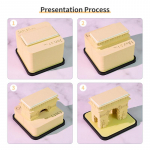 Laiko Kalendorius 2026 Stalo Kalendorius Su LED &Scaron;viesa 3D Nuplė&scaron;iamas Kalendorius Popieriaus Pjaustymo Menas Bloknotas Dovana Kalėdoms 1pcs