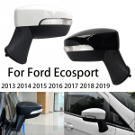 Kairės ir de&scaron;inės pusės automobilio galinio vaizdo veidrodėlio komplektas Ford Ecosport 2013 2014- Automobilio galinio vaizdo veidrodėlio komplektas su &scaron;ildymu 5/7 Only Right-5 WireLw5