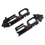 1 pora automobilio metalinis 5.0 Coyote Mach Vilko logotipas Ženklelis Emblema Lipdukai Lipdukas Mustangui Dark Horse Shelby GT GT350 GT500 Automobilio dalys juoda