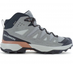 SALOMON X ULTRA 360 Odiniai Mid - GORE-TEX - Vyri&scaron;ki žygio batai Trekking batai Pilki 479796 ORIGINALŪS EU 43 1/3 UK 9 pilka spalva