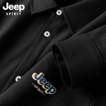 JEEP SPIRIT Vyrų vėsos pojūtį suteikiantis ilgomis rankovėmis laisvalaikio mar&scaron;kinys XL
