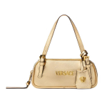 Versace logotipas odinė bowlingo rankinė mini moteri&scaron;kos rankinės auksinė 1019178-1A15180-1X23V Basic Set (Bag+Dust Bag)