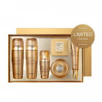 TONYMOLY Intensyvios priežiūros auksinis 24K sraigių 5 dalių odos priežiūros rinkinys - Galutinė anti-senėjimo ir regeneruojanti prabangi kolekcija