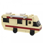 Gobricks MOC Klasikinio Filmo Breaking Bad Automobilio Statybinių Blokelių Rinkinys Walter White Pinkman Gaminimo Laboratorija RV Transporto Priemonė Dovanoms