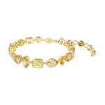 Swarovski Gema Kristalo Detalus Imituoto Kristalo Apyrankė Unisex Apyrankė Geltona 5718072 Box (Random Color)