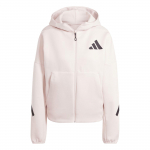 Adidas Sportinė apranga Kasdienis Laisvas Laisvalaikio Ilgomis Rankovėmis Gobtuvukas Unisex Pilkas JF4789 S