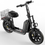 iScooter F7 elektrinis paspirtukas suaugusiems - 1000W variklis, 50 km nuotolis, 45 km/h greitis, 16 colių sniego padangos miestui ir įvairioms vietovėms pilka