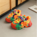 Nauji Pavasariniai Vaikų Batai Spalvingi Madingi Kvėpuojantys Vaikams Lauko Teniso &Scaron;velniu Padu Sportiniai Batai Madingi Mergaitėms Berniukams Kėdukės 30(insole 18 cm) orange