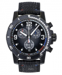 Tissot Supersport NBA Specialusis leidimas Chronografas Odinis dirželis Juodas ciferblatas Kvarcinis T125.617.37.067.00 100M Vyri&scaron;kas laikrodis juoda