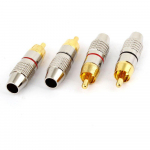 4 x RCA ki&scaron;tukas, nelituojamas garso ir vaizdo užrakinimo jungtis