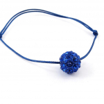 Les Tr&eacute;sors De Lily [J4064] - Bracelet cr&eacute;ateur 'Sissi' bleu
