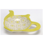 Les Tr&eacute;sors De Lily [Q9638] - Rankų darbo smiltainio mai&scaron;elio laikiklis 'Boho' geltonai smėlio spalvos - 13. 5x10. 3x2 cm geltona