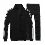 Hoodies Suit Sportswear Set Megztiniai ir Kelnės &scaron;ilti kostiumai L juoda