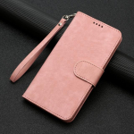 Prabangus paprastas kortelės odinis dėklas, skirtas Samsung Galaxy A72 A52 A32 A22 A12 A02 A11 A21s A31 A41 A51 A71 piniginės atverčiamas knygos dangtelis For A11 rožinė