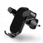 SEAMETAL Gravity automobilinio telefono laikiklis Mobiliojo telefono stovas GPS atrama Car Air Vent Mount Prailginimo kabliukas Normal Type juoda