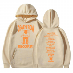 Death Row Records gobtuvas Unisex_s Women_s Auk&scaron;tos kokybės Savaitgalio gobtuvas su gobtuvu Polar Fleece Y2k megztiniai Unisex moteri&scaron;kas megztinis 4XL