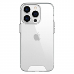 Skirta iPhone 11 12 mini 13 14 Pro Max 6 7 8 Plus X Xs Max Xr Space Permatomas dangtelis Buferis Didelio kietumo akrilo skaidrus telefono dėklas For iPhone 15