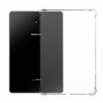 Smūgiams atsparus dangtelis, skirtas Samsung Galaxy T380 8 colių T377 8 colių, T387V 8 colių dėklui TPU silicio permatomas dangtelis Coque Fundas TAB E T375 T377 8" skaidri
