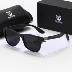 MePanda Unisex poliarizuoti atsitiktiniai lauko vairavimo akiniai nuo saulės, UV400 juoda