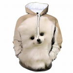 Naujas Animal Dog Hoodie 3D Spausdinti Megztiniai Vyri&scaron;ki Gyvūnai Grafika Laisvalaikio Megztiniai Madingi Ilgomis rankovėmis Vyri&scaron;ki megztiniai Drabužiai