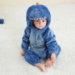 Kūdikių &scaron;liaužtinukai Kigurumi Animal Leopard, Hasky, Giraffe cosplay Su gobtuvu &Scaron;iltos pižamos mažiems berniukams Mergaitėms Drabužiai Naujagimiams Miego drabužiai pižamos drabužiai 70