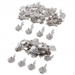 60 Sagės pagrindas Plaukų segtukai Kabo&scaron;ono ruo&scaron;inys Padėkliuko smeigtukai 20/30mm