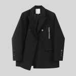 Kostiumo paltas Moteri&scaron;kas pavasario ir rudens negabaritinis palaidas kostiumas Top Trend Blazer XS