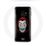 Coque Samsung Galaxy S9 La casa de papel Masque