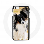 Coque pour Iphone SE 2020 &Eacute;pagneul Nain Continental Chien