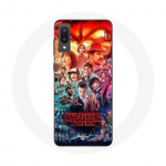 Coque pour Samsung Galaxy A02 Stranger Things Teaser Saison 4 Affiche Personnages Art