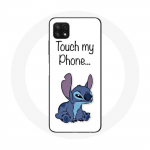 Coque pour Samsung Galaxy A22 5G Lilo et Stitch mignon Fond blanc