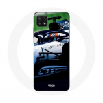 Coque pour Samsung Galaxy A22 5G Formule 1 Pierre Gasly Pilote F1 Blanc