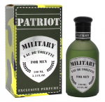 MILITARY Kvepalai Vyri&scaron;kas tualetinis vanduo, Military PATRIOT, pagamintas Prancūzijoje 100 ml + 100 ml