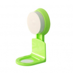 Plastikinis sieninis siurbimo puodelis pakabinamas kabliukas du&scaron;o želė &scaron;ampūno laikiklio lentyna žalia