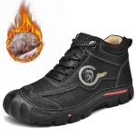 Vyri&scaron;ki žygio batai auk&scaron;ta vir&scaron;ūne odiniai pliu&scaron;iniai medvilniniai lauko batai dideli 39-46 dydžiai 42 balta/juoda