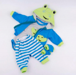 KEIUMI Puikus rožinis kostiumas, skirtas 17-18 colių Reborn Baby Doll Drabužių mar&scaron;kinėliai lėlės kostiumai vaikams Kalėdų gimtadienio dovanos suit 17-20 inch doll
